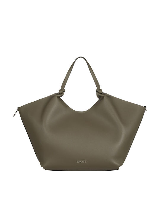 DKNY Women's Bag Shoulder Khaki