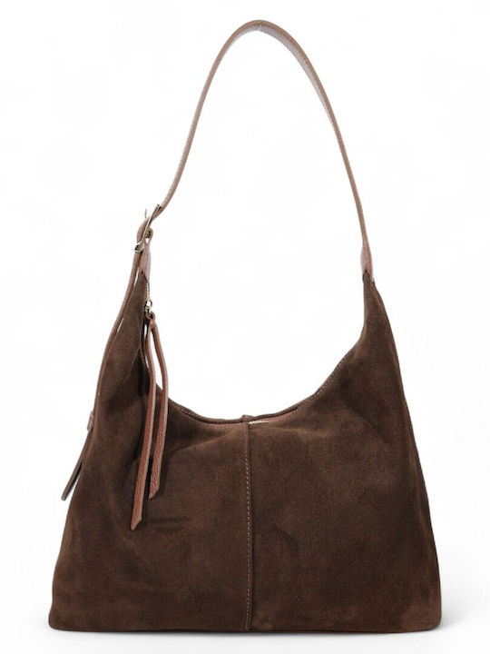 Leather Women's Bag Shoulder Brown