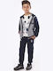 Kids' Set with Pants Winter 3pcs Gray