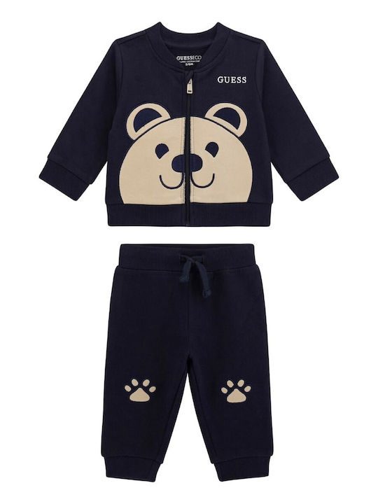 GUESSセット Guess Set Trening Pentru Copii Albastru 2 Bucăți I5YG11KA6R0-G7V2