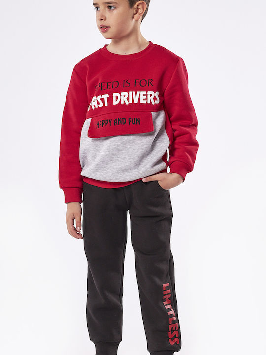Kinder Sweatpants Set - Jogginganzug Rot
