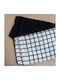 White Fabric Πετσέτα Κουζίνας από 100% Βαμβάκι σε Μαύρο Χρώμα 41x66cm 2τμχ