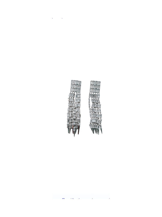 Cercei Femei Argint Suspendate Zircon Argintiu 925