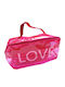 Ro Accessories Transparent Kulturbeutel Fluo Farben