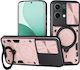 Techsuit Camguard Back Cover Σιλικόνης Ροζ Χρυσ...