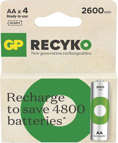 Genius Pack Презареждаща батерия AA Ni-MH 2600mAh