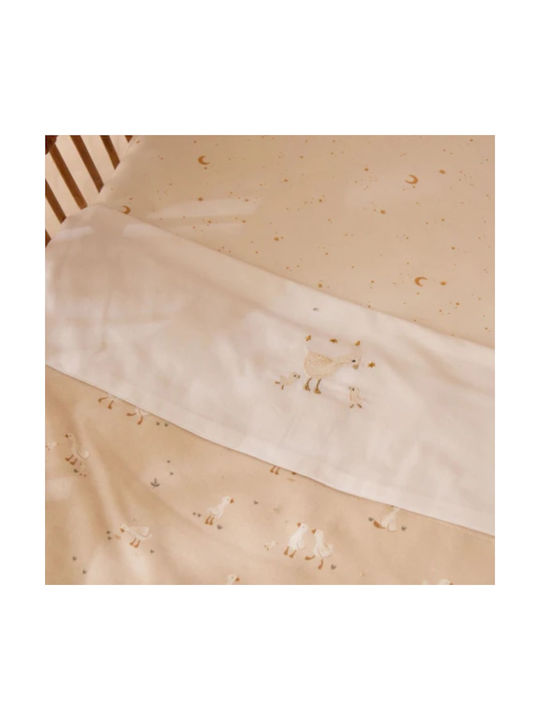 Little Dutch Little Goose Baby Sheet Cradle Cot...