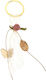 Bellissimo Christening Charm Keychain Pink 50pcs