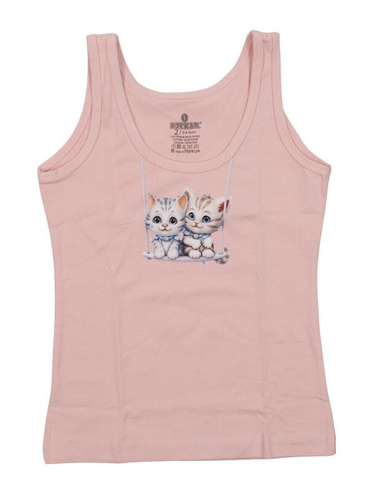 Baykar Kids' Undershirt Tank Top Coral