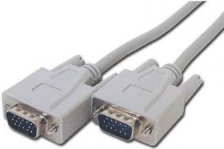 Vga Cable D-sub M Vga D-sub M 3m Gray Logo