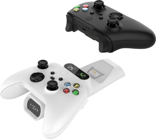 Fixed Stație de încărcare pentru 2 controllere Xbox Series X/S Alb