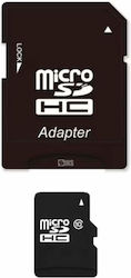 Карта Памет Microsd 128 Gb Siks Включен Sd Адаптер Клас 10 Висока Скорост Съвместима Камера Видео Кола Dvr Наблюдение Камера Телефон Лаптоп Таблет Черна