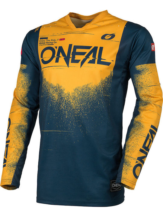 O'Neal Männer Motocross-Shirt Marineblau Farbe