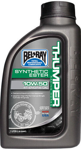 Bel-ray Thumper Racing Works Ulei Sintetic Ester 10w-50 1l Pentru Motoare 4t