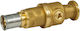 Giacomini Rm252y003 Comutator cu Balon Semi-dutch 1" X 16x2 Conector Fitinguri din Alamă