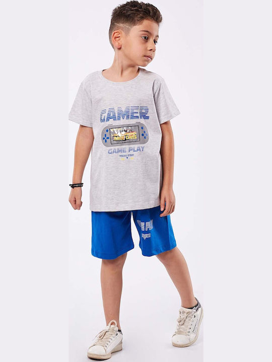 Kids' Set with Shorts Summer 2pcs Blue