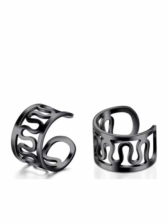 Amalfi Accessories Fake Earrings Piercing from Steel