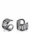 Amalfi Accessories Fake Earrings Piercing from Steel