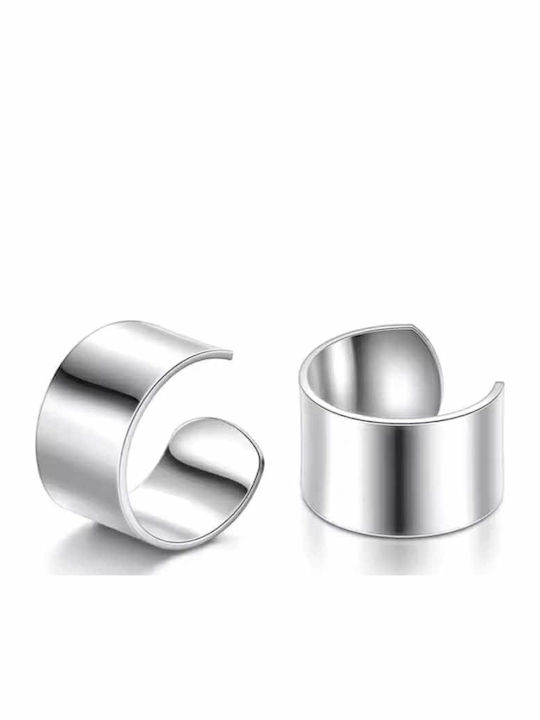 Amalfi Accessories Falsches Ohrring Piercing aus Stahl
