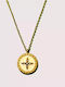 Cross from Gold Plated Steel