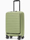 Puccini Seoul Hart Koffer Kabine Grün Mit 4 Räder Höhe 56cm