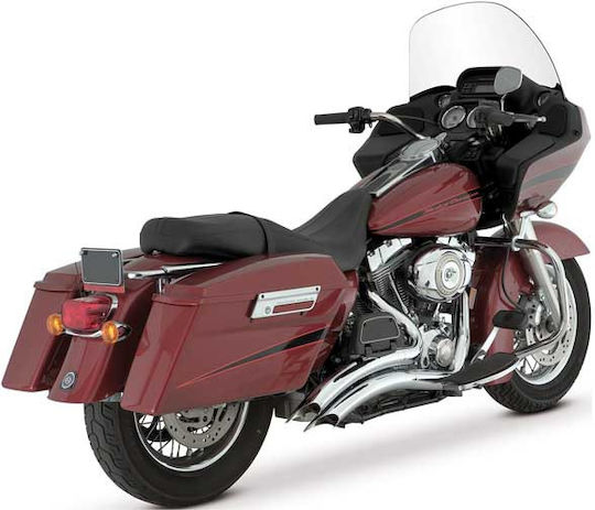 Vance & Hines 2-2 Big Radius Harley Davidson Touring 2010 2016 Chrom Auspuff-Kit