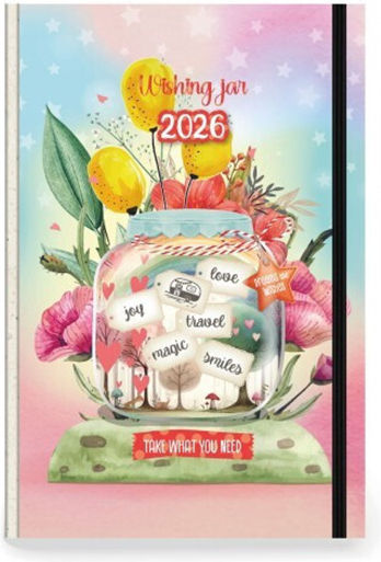 Innostat Innuendo Ημερήσια Ατζέντα B6 2026 12x17εκ. Wishing Jar