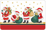 Placemats Santa Polypropylene 28.5x44cm
