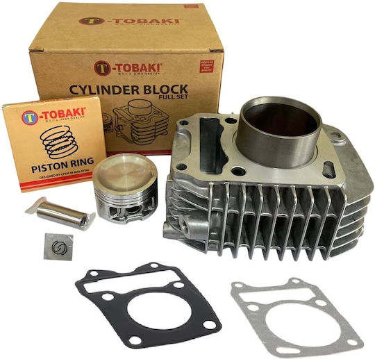 Tobaki Σετ Κυλινδροπίστονα Μοτοσυκλέτας 52.4mm για Honda Supra 125 X