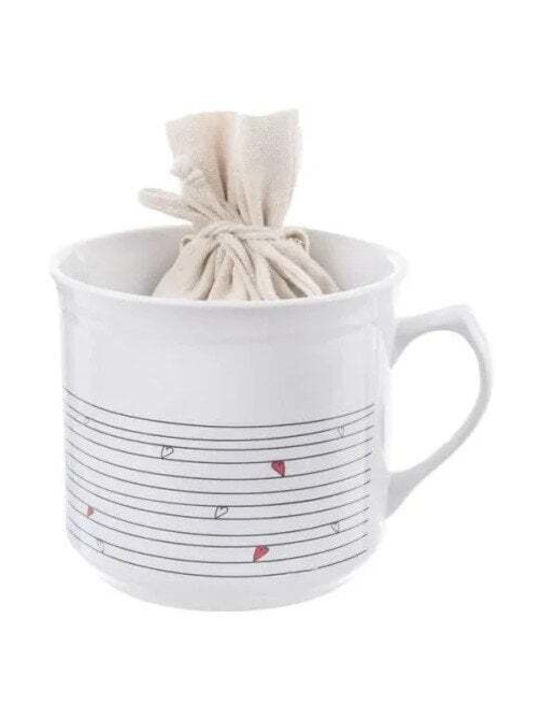 Orion Mug Ceramic White 650ml