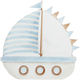 Christening Favor Wooden Magnet Ship Mg-116