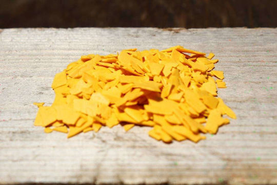 Farbe für Kerze in Gelbe Flocken 8gr