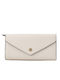 Portofel Dama Large Leather Women's Wallet Cards Beige