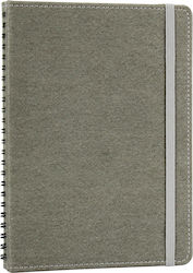 Spiral Σετ 40 Σπιράλ Ριγέ Γκρι Spiral Σετ 40 Σπιράλ Ριγέ Γκρι