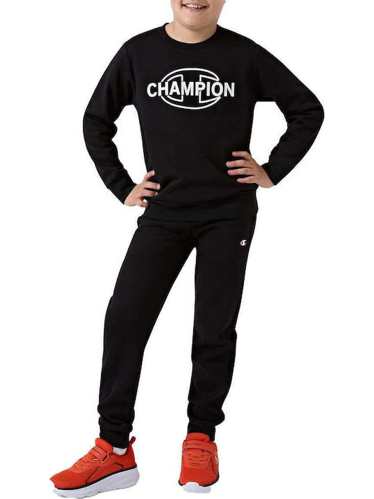 Champion Παιδικό Σετ Φόρμας Μαύρο