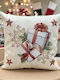 Linea Home Christmas Decorative Square Pillowcase 45x45cm
