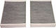 Car Cabin Air Filter Activated Carbon Mercedes Benz S-Class W221 V221 C216 05-16 KF6312C Maxgear A2218300018 KF6312C-10734
