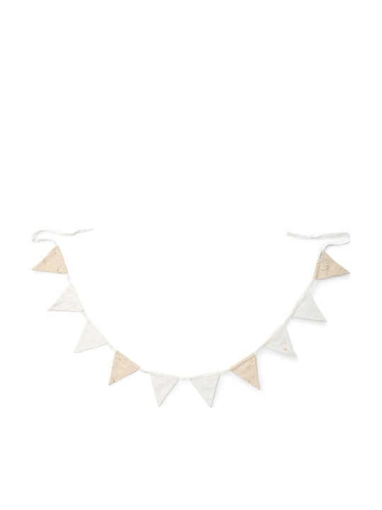 Little Dutch Kids Decorative Garland Beige Little Goose 200x13x3cm