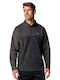 Steens Mountain Half Snap Ii Men's Long Sleeve Grey Blouse