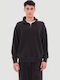Langarm Herrenbluse Schwarz