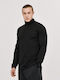 Long Sleeve Black Blouse