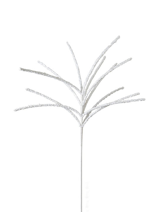 Crenguță de Crăciun Albă 70cm