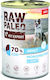 Vetexpert Raw Paleo Kabeljau Leicht Monoprotein Nasses Hundefutter 400g