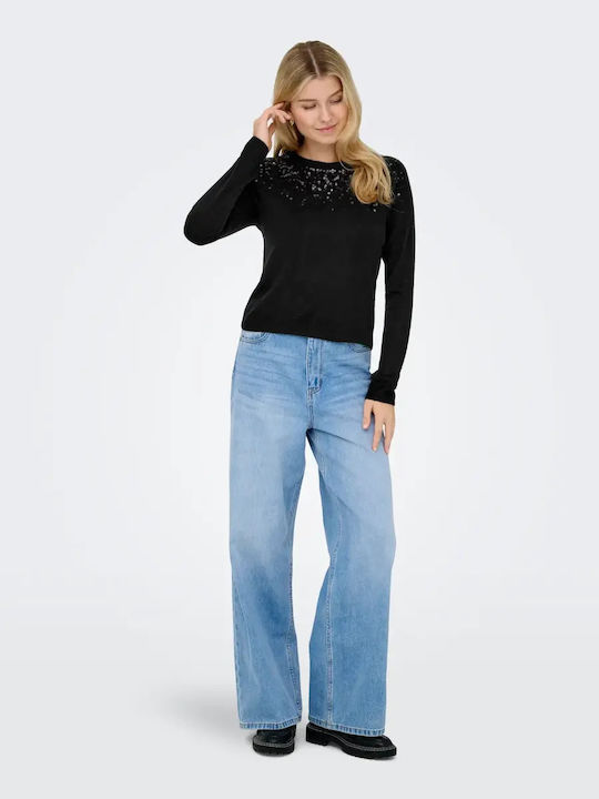 Only Libi Women's Blouse Long Sleeve Black