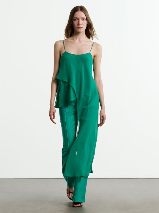 attrattivo Damen Bluse Green
