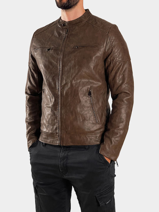 3Guys Jacket Brown