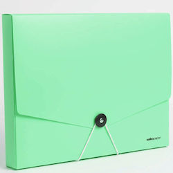 Кутия Salko 3233 P.p A4 3cm С Гумена Лента 5 Пастелни Цвята