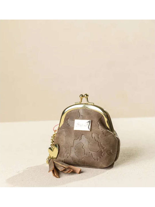 Small Women's Wallet Coins Brown
