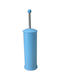 Lofos Metallic Toilet Brush Light Blue
