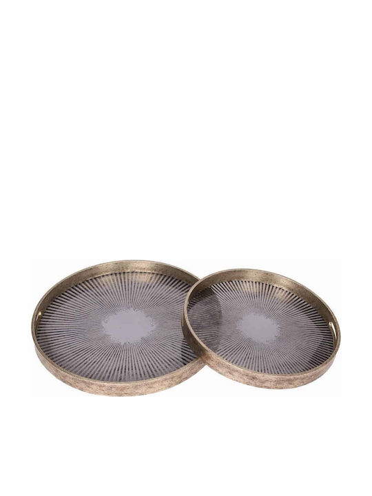 Espiel Glass Decorative Tray Espiel Glass Decorative Tray